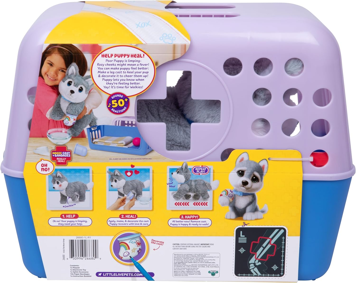 Little Live Pets - Ouchies Husky (26680)