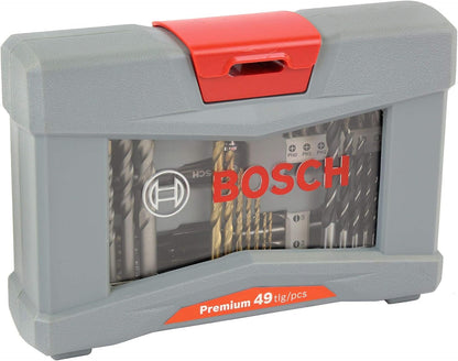 Bosch Premium X-Line Drill And Screwdriver Bit Set, 49 Pieces