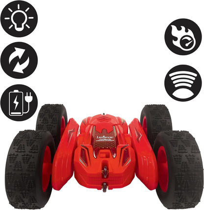 Lexibook, Verticale Crosslander®, terreinwagen met afstandsbediening, tot 12 km/u, lichteffecten, verschillende posities, zwaartekrachtsensor, inclusief 2,4Ghz afstandsbediening, oplaadbaar