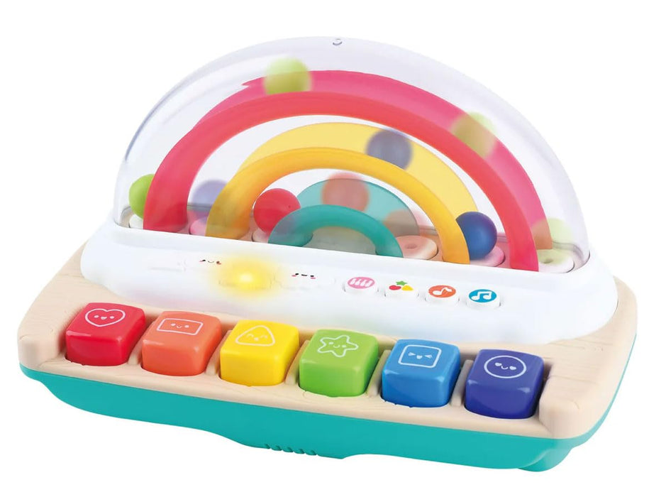 Playgo eerste Keybaord vrolijke regenboogpiano met kogelbaan