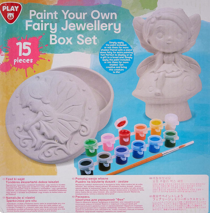 Playgo - Playgo Schilder je Eigen Sprookjes Juwelendoos - 8dlg.