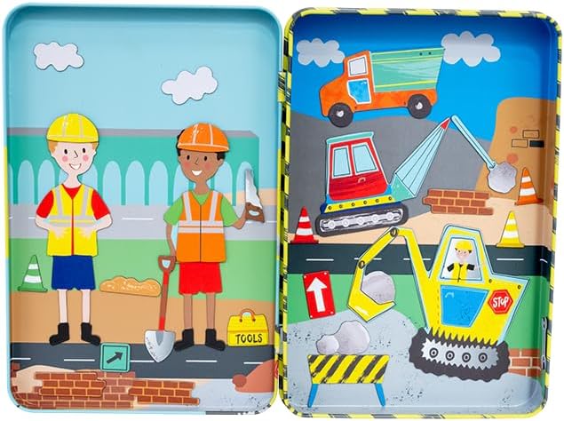 Floss & Rock - Construction Magnetic Playtime  - (47P5938)
