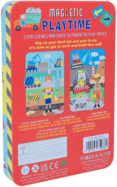 Floss & Rock - Construction Magnetic Playtime  - (47P5938)