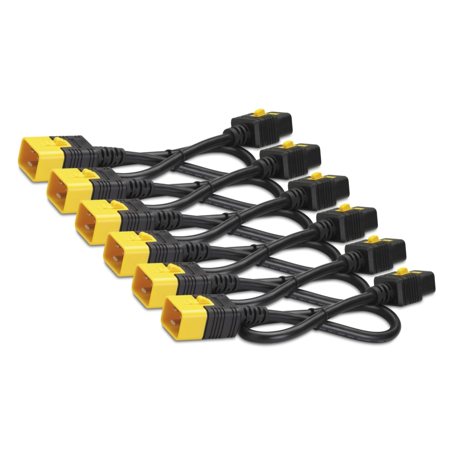 Apc - Power Cable - Iec 60320 C19 To Iec 60320 C20 - 16 A - 61 Cm - Latched - Red (Pack Of 6) - For P/N: Smt2200I-Ar, Sm