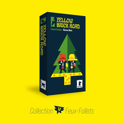 Ghost Dog - Yellow Brick Road - Strategy, Pattern Building, Tile Placement Game - Bilingual for 2 players - GDFF003