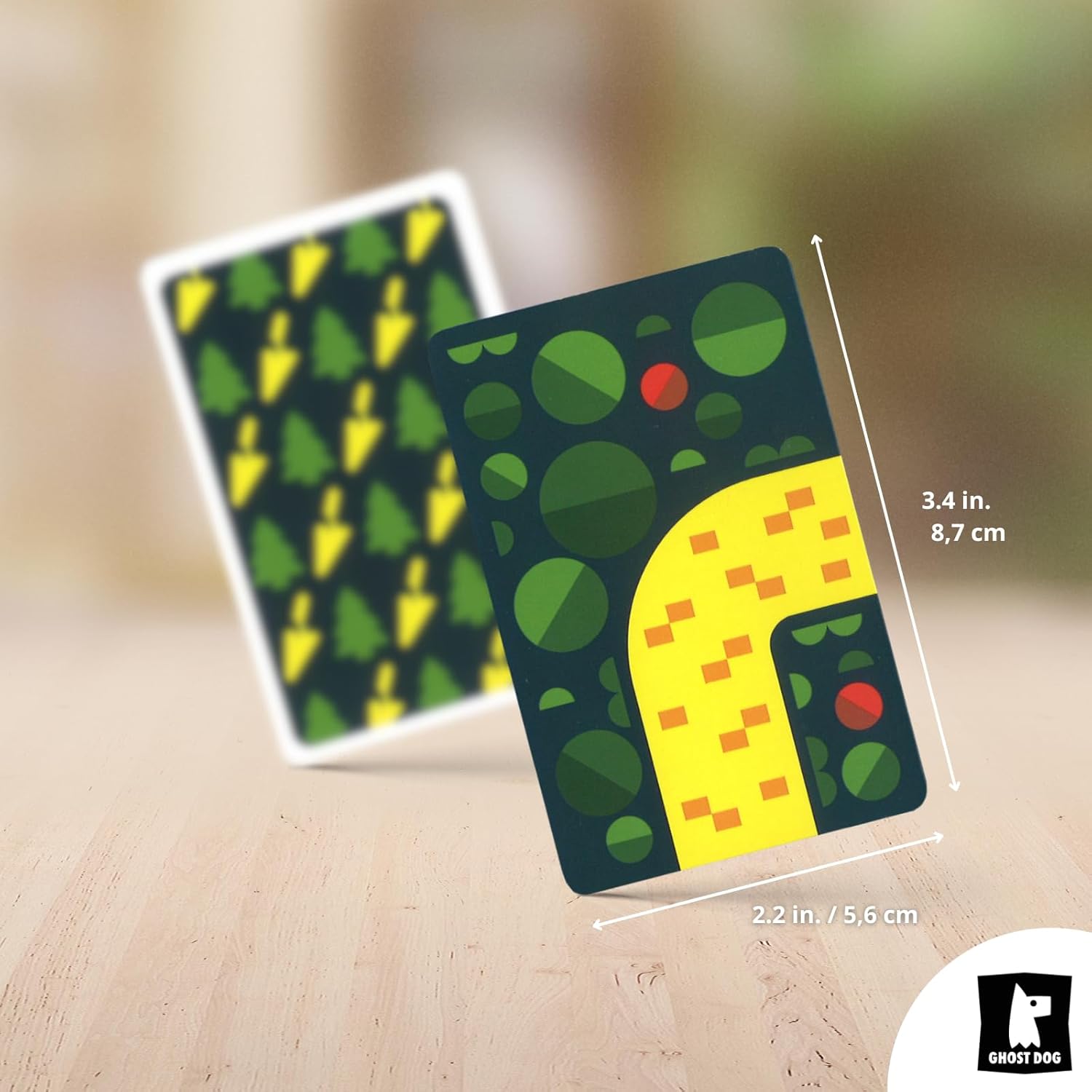 Ghost Dog - Yellow Brick Road - Strategy, Pattern Building, Tile Placement Game - Bilingual for 2 players - GDFF003