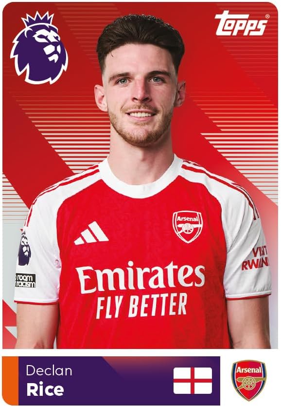 Topps Premier League Stickers 2026 - Sticker Tin (Contains 12 Premier League Sticker Packets Plus 1 mini Pack (75 Stickers in Total).