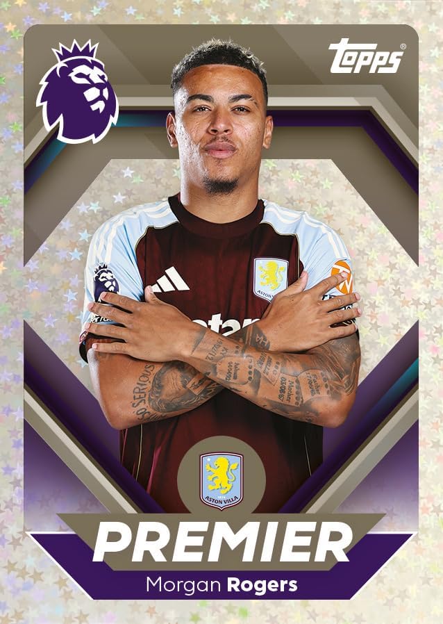 Topps Premier League Stickers 2026 - Sticker Tin (Contains 12 Premier League Sticker Packets Plus 1 mini Pack (75 Stickers in Total).