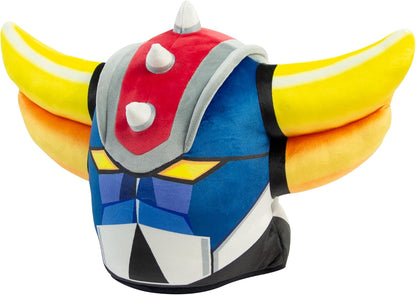 Club Mocchi Mocchi Grendizer Mega peluche peluche da 38 cm, ufficiale UFO Robot Peluche Anime, regalo per fan, bambini e adulti.