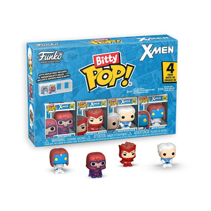 Funko Bitty POP! 4 Pack: X-Men - Magneto - Collectable Vinyl Figure - Gift Idea - Official Merchandise - Toys For Kids & Adults - Model Figure for Collectors and Display