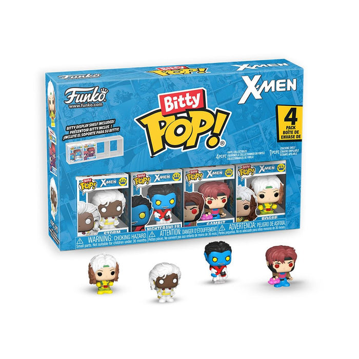 Funko Bitty POP! 4 Pack: X-Men - Gambit - Collectable Vinyl Figure - Gift Idea - Official Merchandise - Toys For Kids & Adults - Model Figure for Collectors and Display