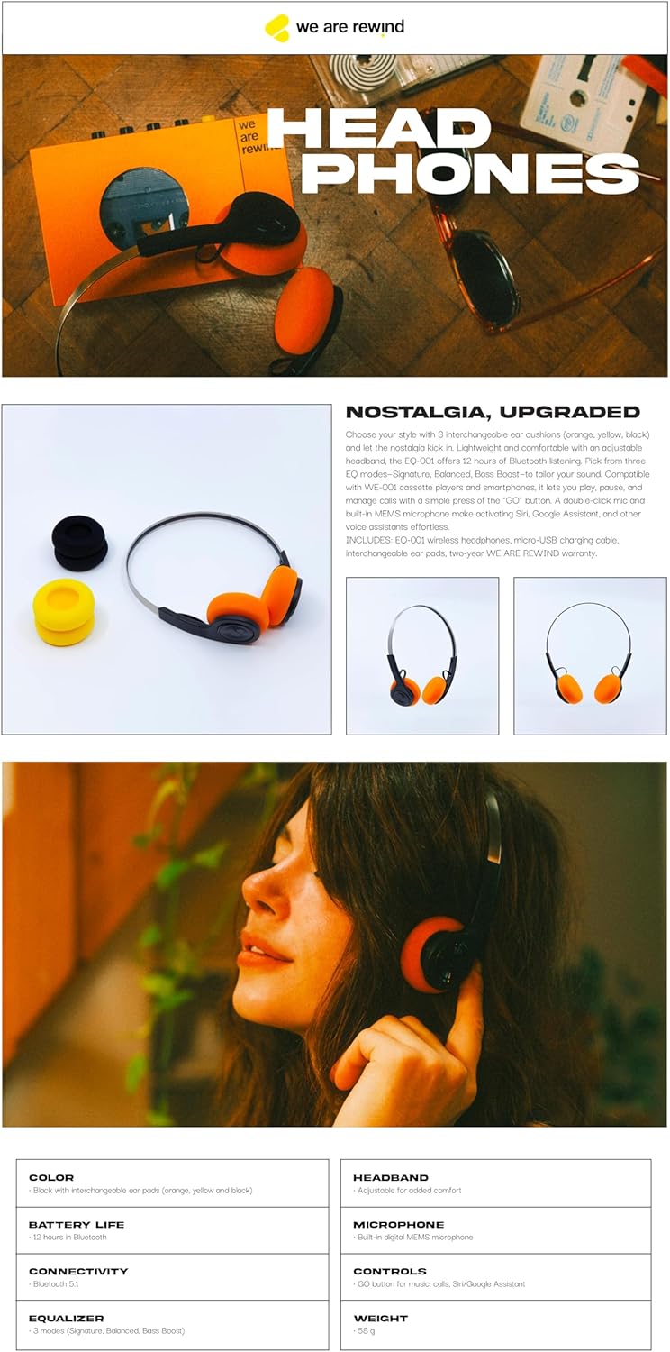 EQ-001 Wireless Headphones