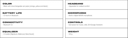 EQ-001 Wireless Headphones