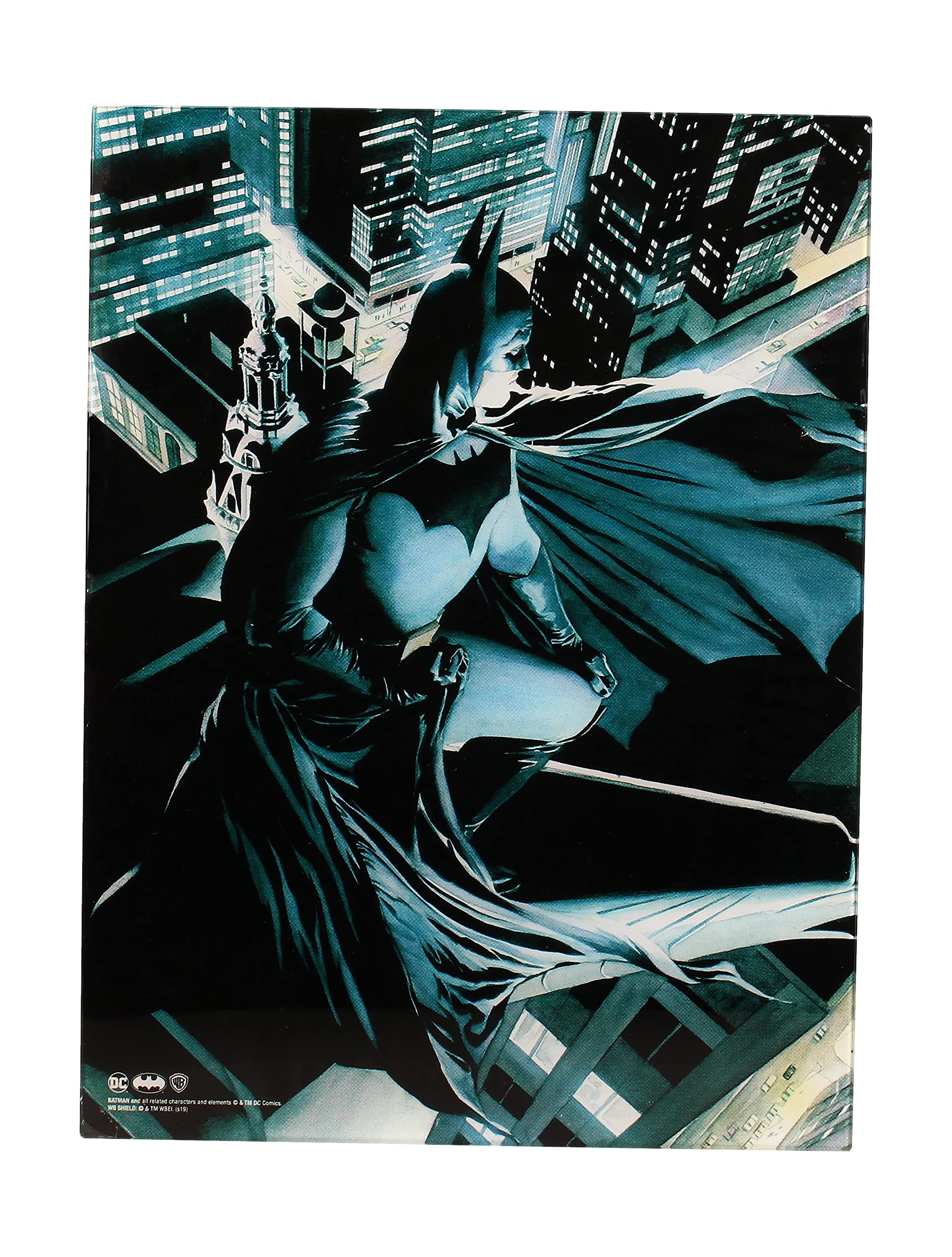 Kristall Batman Watcher Glas Poster DC Universe Offizielle Merchandising Ornamente Aufkleber Home Decor Mehrfarbig (Mehrfarbig), einzigartig