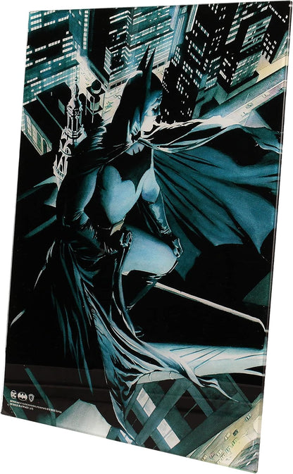 Kristall Batman Watcher Glas Poster DC Universe Offizielle Merchandising Ornamente Aufkleber Home Decor Mehrfarbig (Mehrfarbig), einzigartig