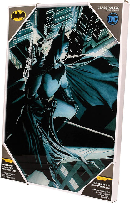 Kristall Batman Watcher Glas Poster DC Universe Offizielle Merchandising Ornamente Aufkleber Home Decor Mehrfarbig (Mehrfarbig), einzigartig