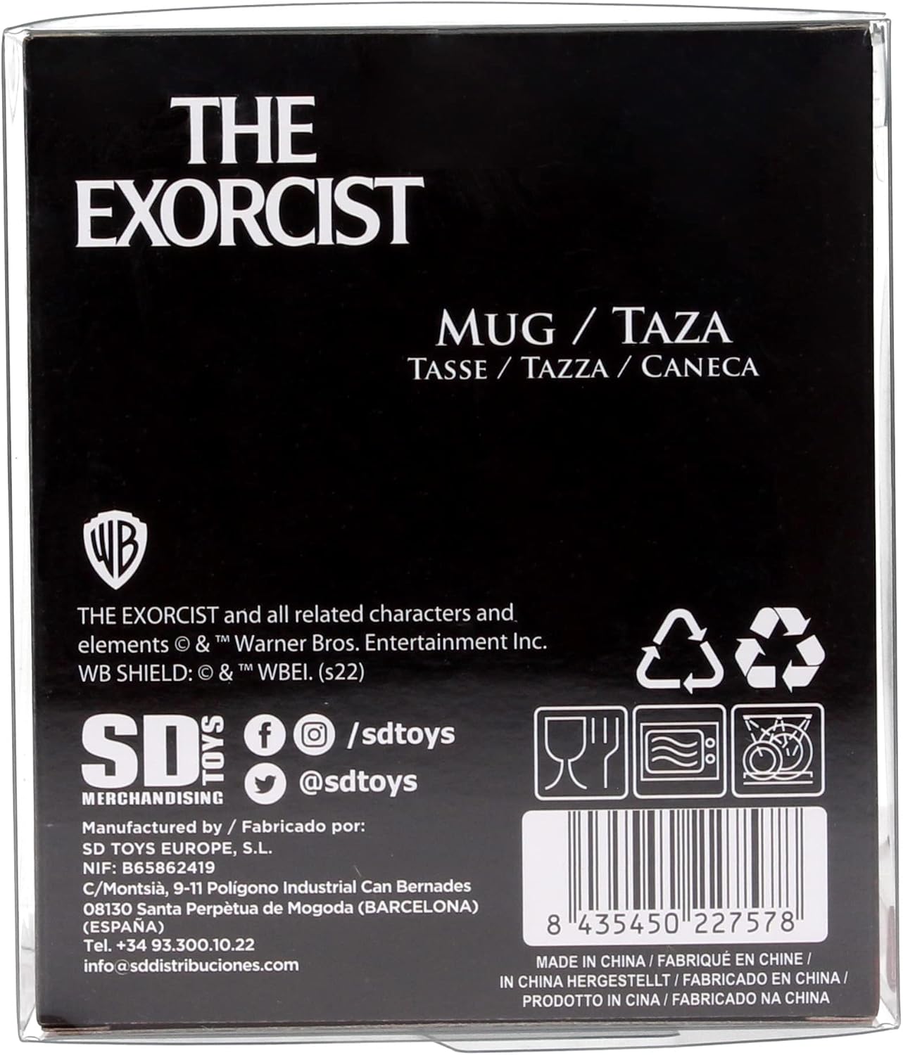 Dirac The Exorcist Official Merchandising Ceramic Mug
