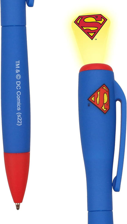 Superman Ball Pen With Light Logo