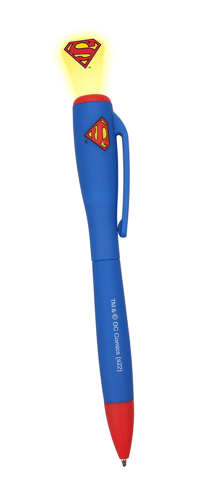 Superman Ball Pen With Light Logo