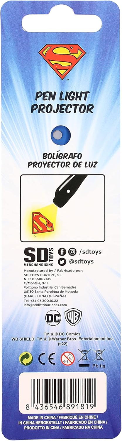 Superman Ball Pen With Light Logo