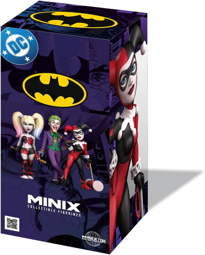 MINIX Bandai Figura da collezione 12 cm - DC - Harley Quinn con Martello - Collezionabili per esposizione - Idea Regalo - Giocattoli per Bambini E Adulti - Fan DC (MN20751