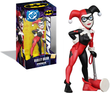 MINIX Bandai Figura da collezione 12 cm - DC - Harley Quinn con Martello - Collezionabili per esposizione - Idea Regalo - Giocattoli per Bambini E Adulti - Fan DC (MN20751