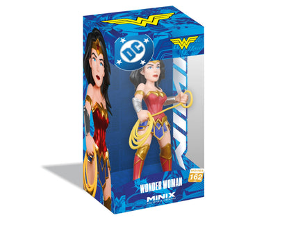 Bandai Minix Collectible Figure 12 cm – DC – Wonder Woman – Collectibles for Exhibition – Gift Idea – Toys for Children and Adults – DC Fan (MN21161