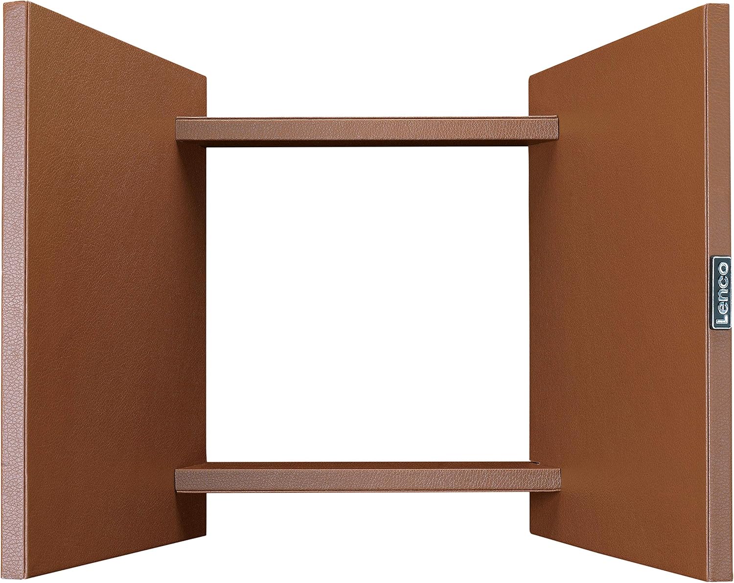 Lenco Raccoglitore Lp (Tt-040)In Legno Fino A 40 Finitura In Pelle