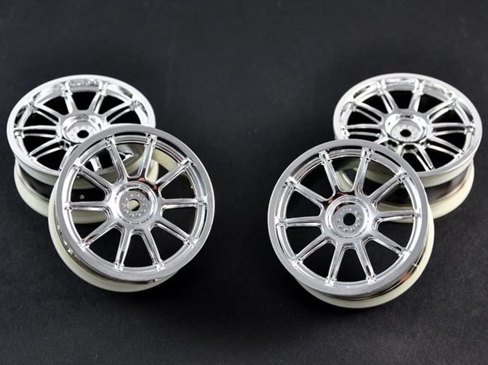 Tamiya OP860 10-Spoke-Plated Wheels (24mm / 0