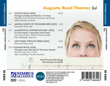 Augusta Read Thomas: Sol