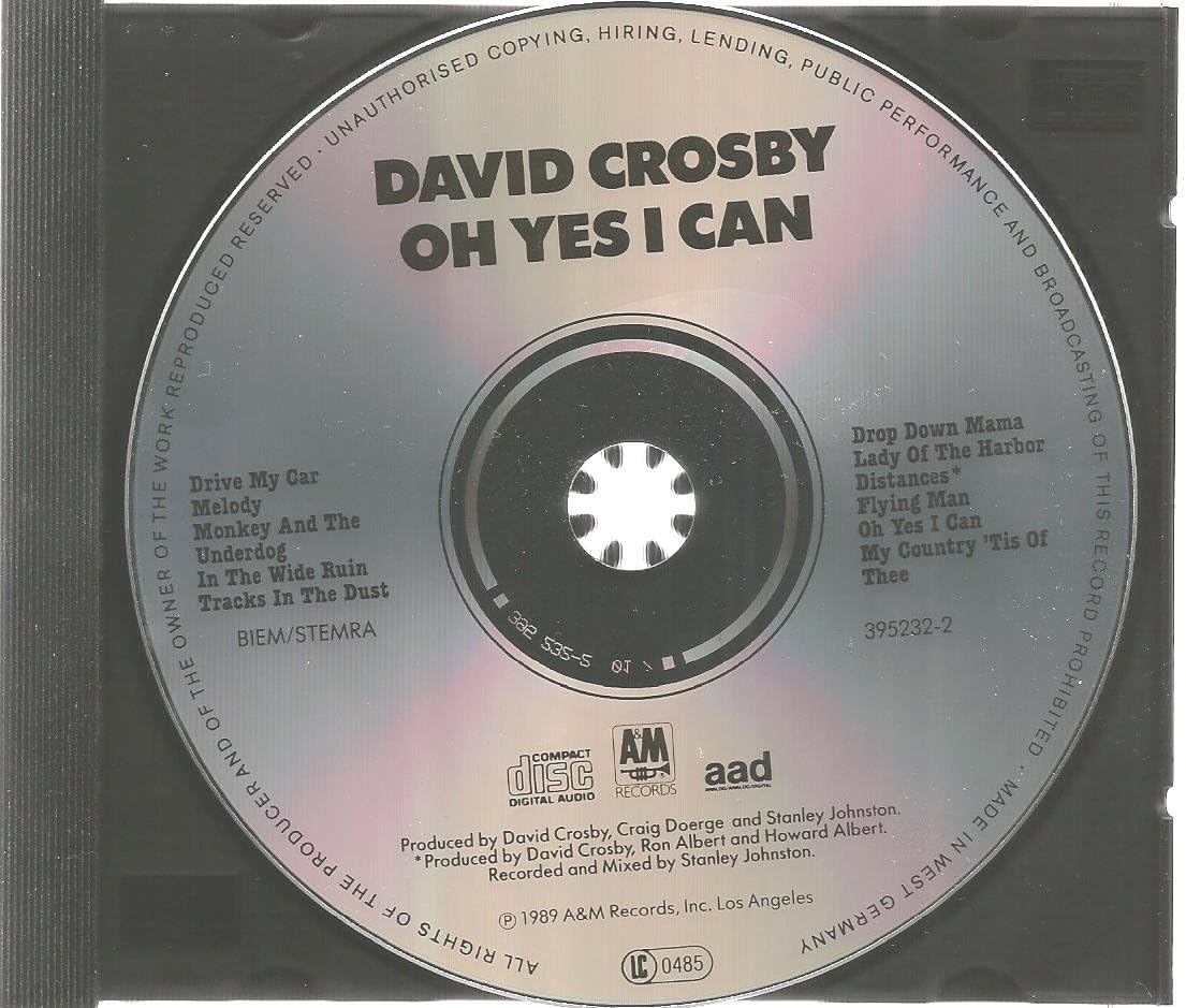 David Crosby - Oh Yes I Can