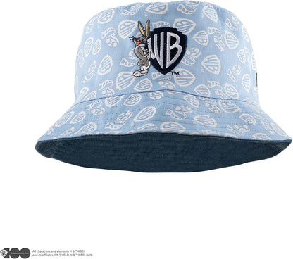 Cinereplicas - Bob Reversibile Taglia Unica 100% Cotone Bugs Bunny/Titti - Licenza Ufficiale