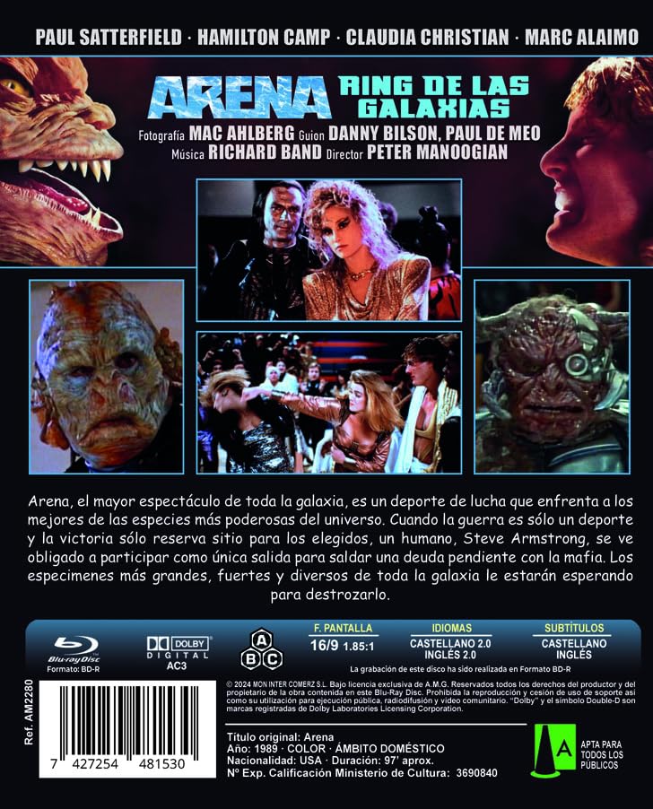 Arena  (Blu-Ray