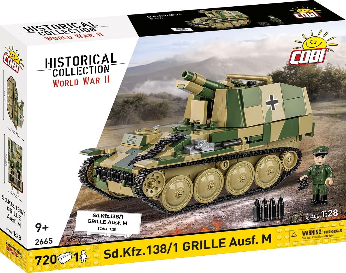 Sd.Kfz.138 Grille Ausf. M, Mixed Colors
