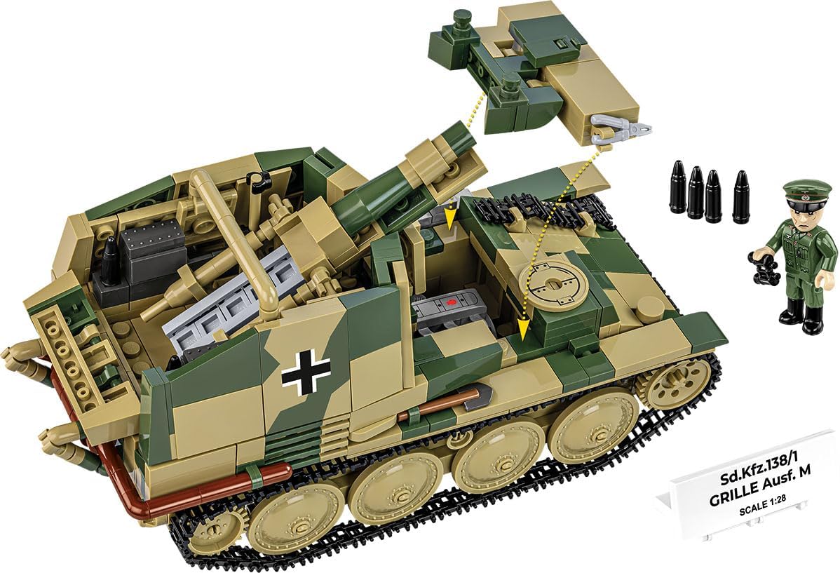 Sd.Kfz.138 Grille Ausf. M, Mixed Colors