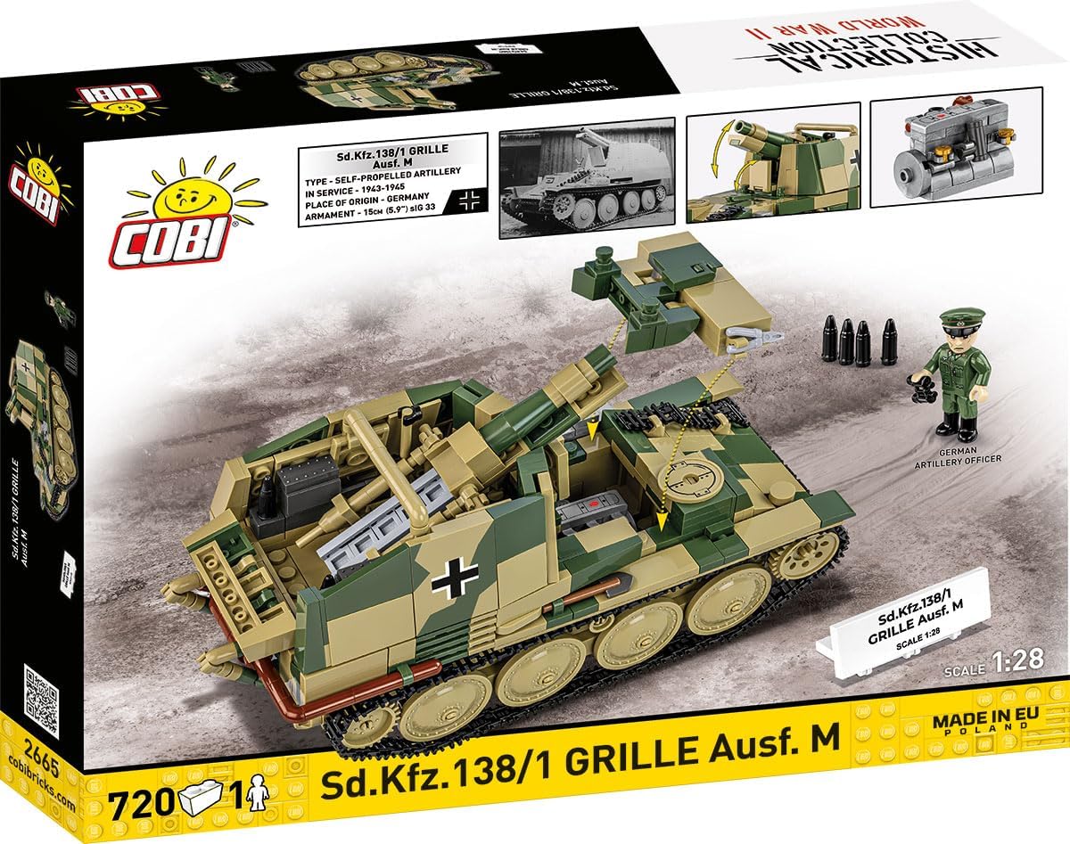 Sd.Kfz.138 Grille Ausf. M, Mixed Colors