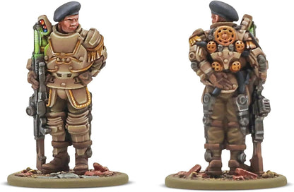 Warlord Games British Commonwealth Starter Army for Konflikt 47 Highly Detailed 28mm Scale Miniatures