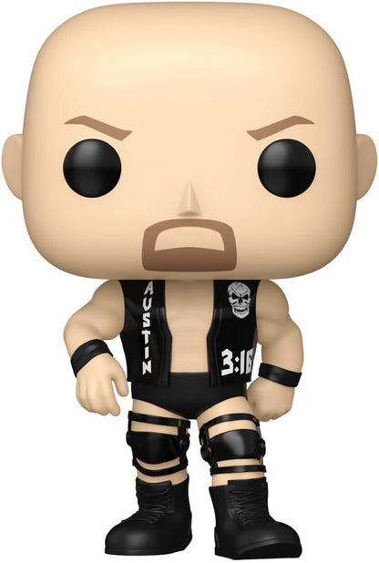 Funko Pop! WWE: WWE 8 - Stone Cold Steve Austin Cold - Collectable Vinyl Figure - Gift Idea - Official Merchandise - Toys for Kids & Adults - Sports Fans - Model Figure for Collectors and Display