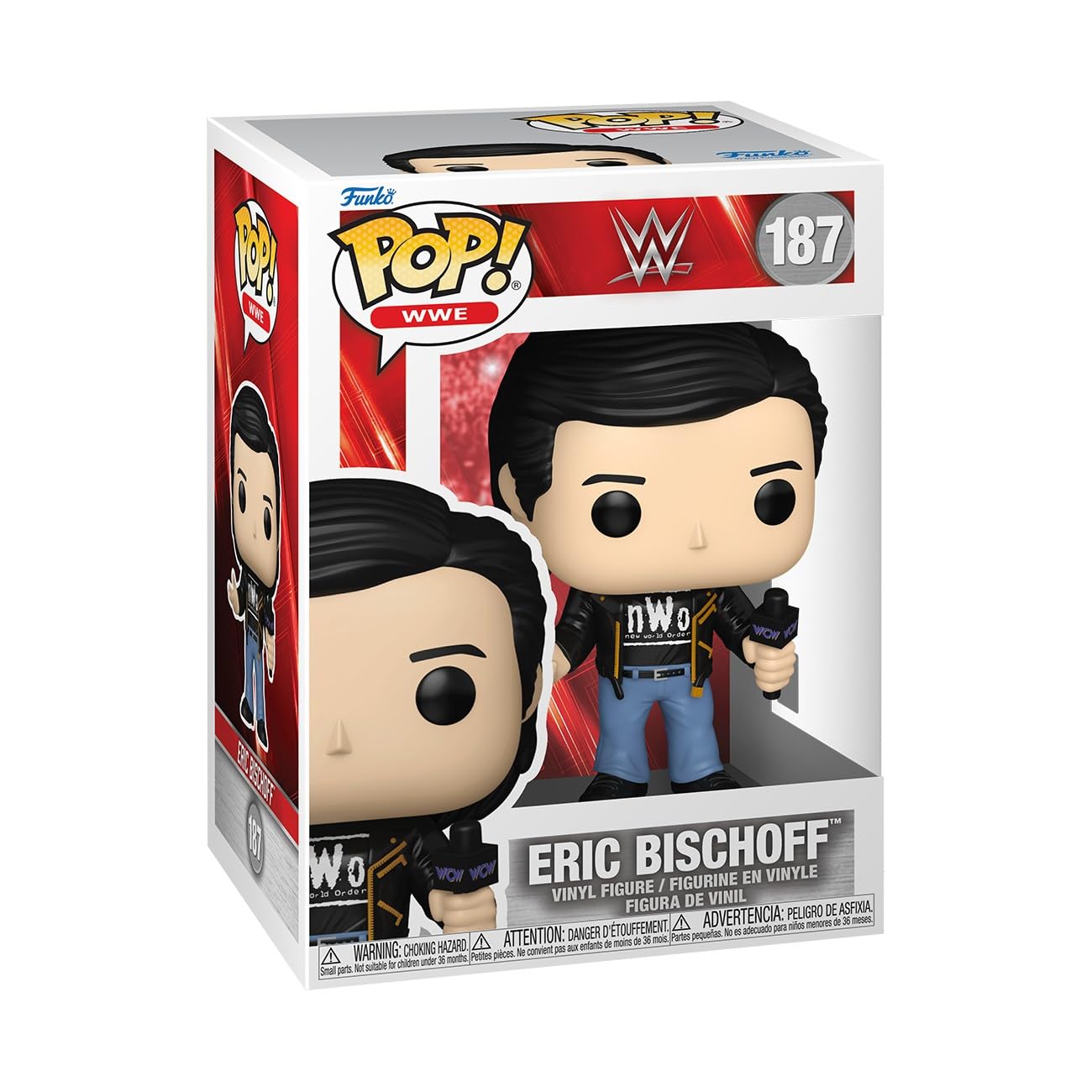 Funko Pop! WWE: Eric Bischoff (WCW) - Collectable Vinyl Figure - Gift Idea - Official Merchandise - Toys for Kids & Adults - Sports Fans - Model Figure for Collectors and Display