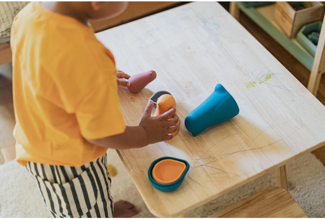 Little L - Matroesjka - Oranje en Petrol