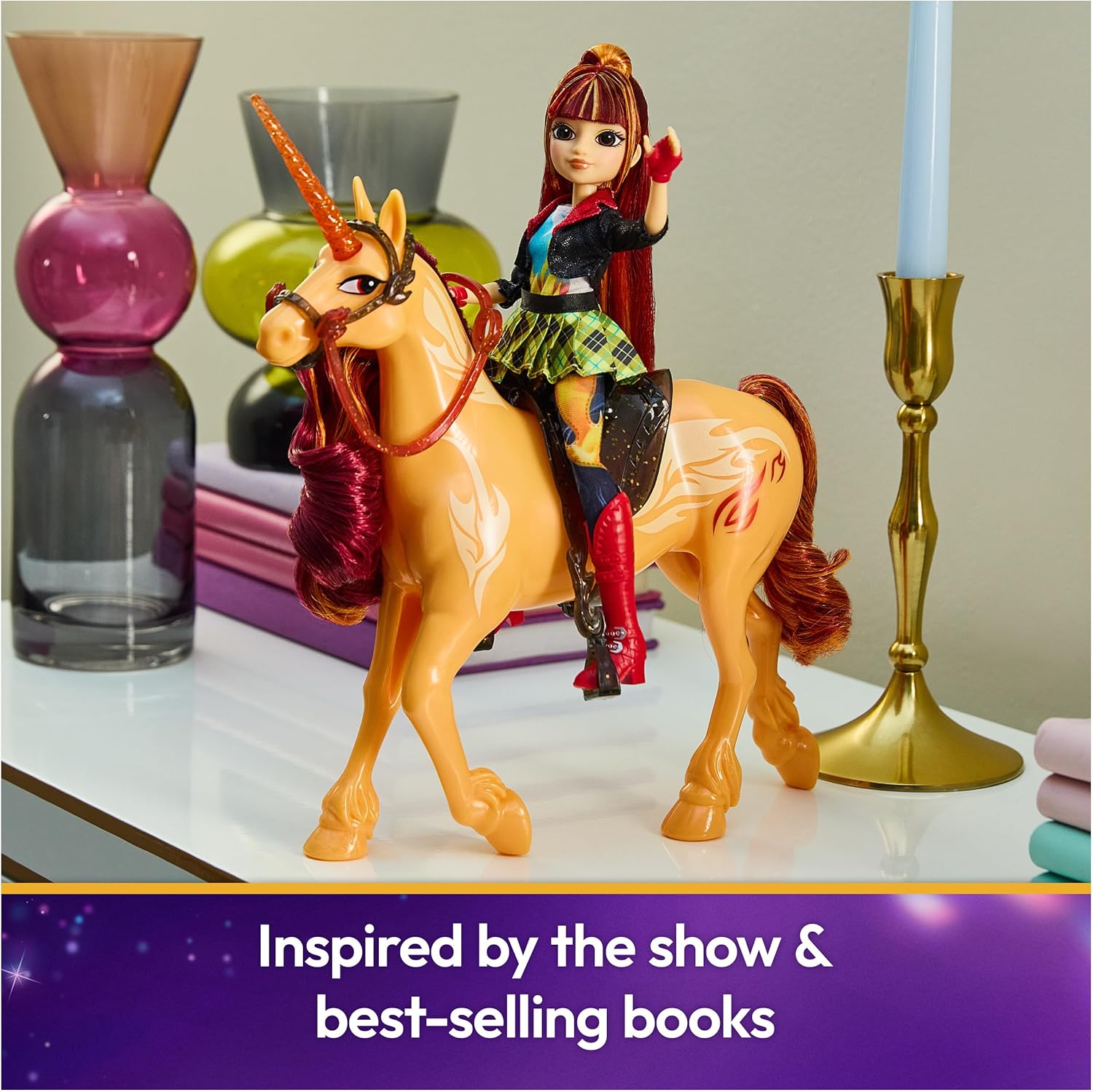 Unicorn Academy - Fashion Doll Unicorn Cinder 28 Cm - (6072053)