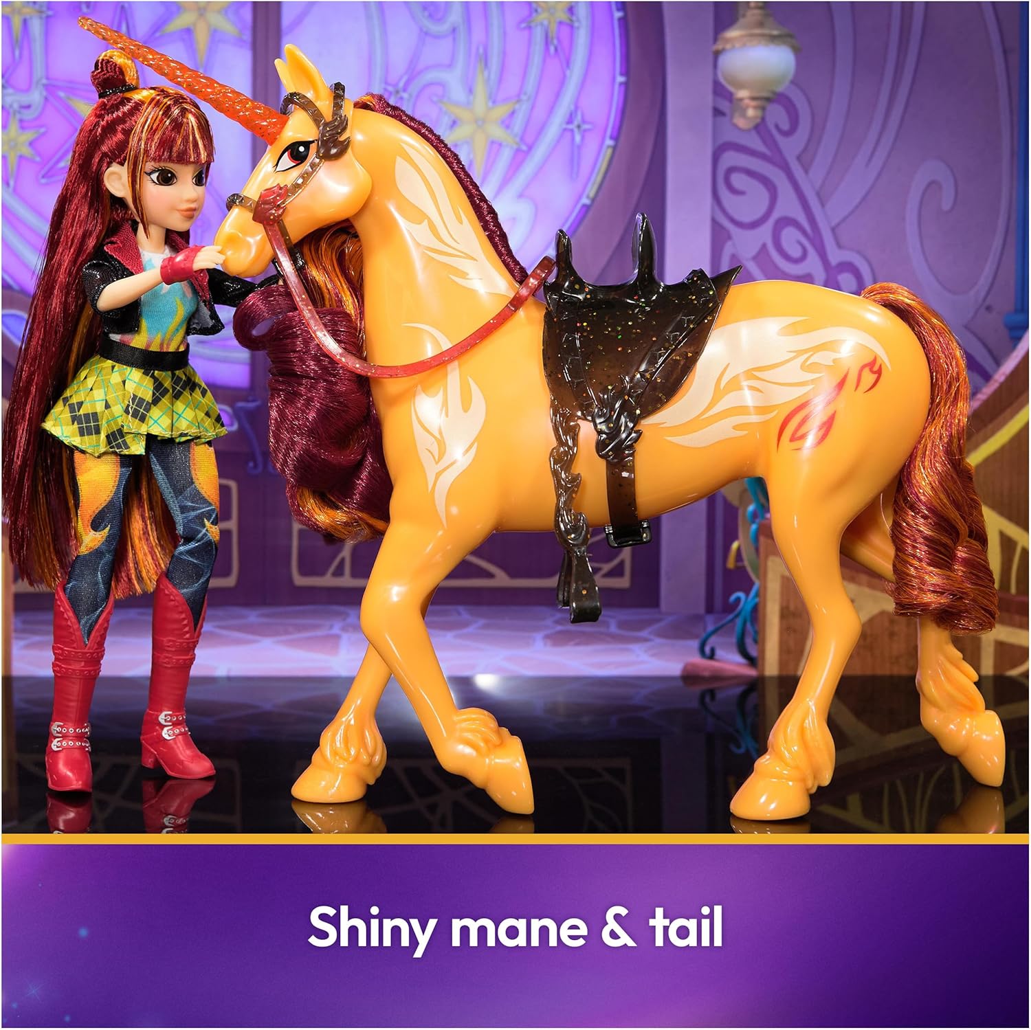 Unicorn Academy - Fashion Doll Unicorn Cinder 28 Cm - (6072053)