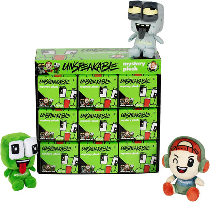 Unspeakable 6" Mini Mystery Plush, Series 1, Blind Box, 1 of 6 Possible, Frog Plush, Official Merch, Styles May Vary