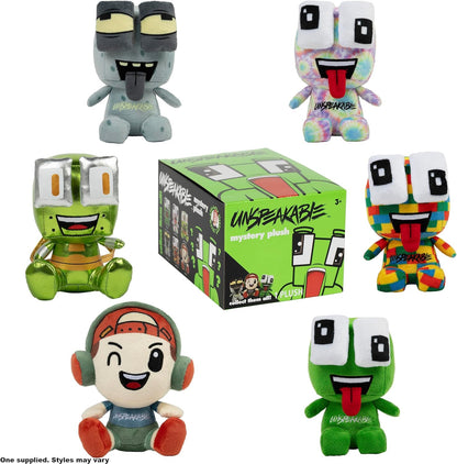 Unspeakable 6" Mini Mystery Plush, Series 1, Blind Box, 1 of 6 Possible, Frog Plush, Official Merch, Styles May Vary