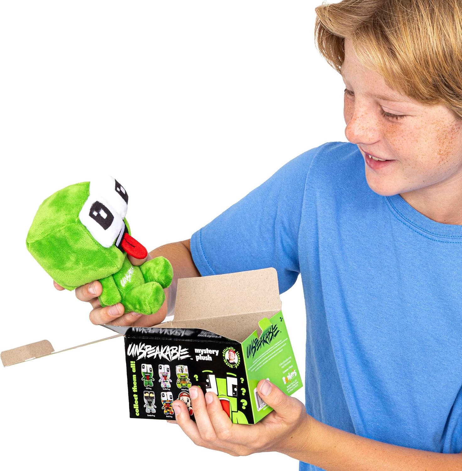 Unspeakable 6" Mini Mystery Plush, Series 1, Blind Box, 1 of 6 Possible, Frog Plush, Official Merch, Styles May Vary
