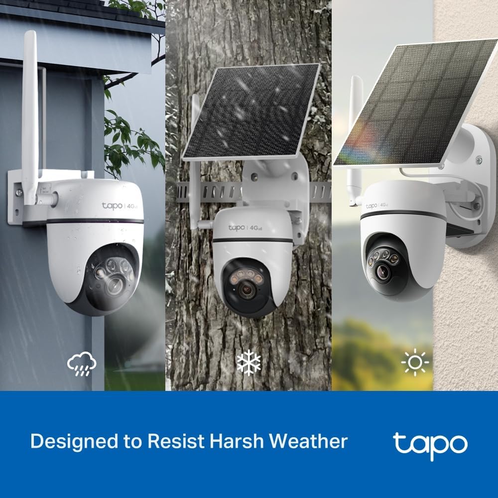 Tapo C615G Kit V1 - Solar-Powered Security Camera Kit - Network Surveillance Camera - Pan / Tilt - Outdoor - Dustproof /