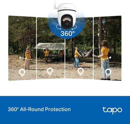 Tapo C615G Kit V1 - Solar-Powered Security Camera Kit - Network Surveillance Camera - Pan / Tilt - Outdoor - Dustproof /