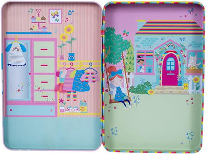 Floss & Rock Rainbow Fairy magnetische speeltijd, 19,5 cm hoogte, creatief, fantasierijk spel