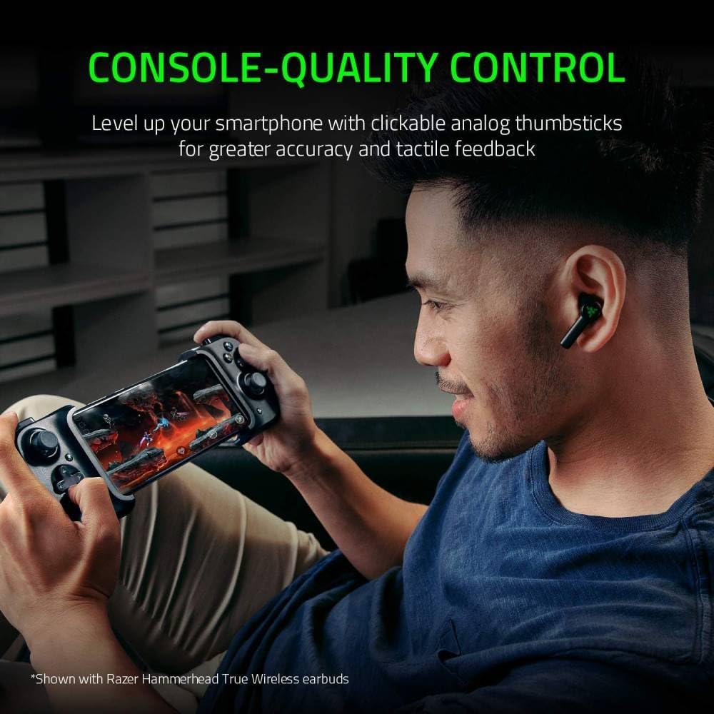 Razer Kishi Universal Gaming Controller For Android (RZ06-02900100-R3U1) - Black