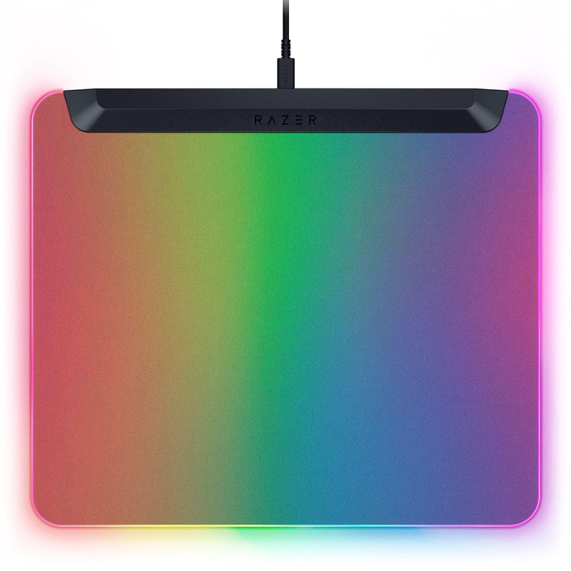 Razer Firefly V2 Pro - RGB verlichte gaming muismat - Geïntegreerde USB-poort (15 Zone LED-verlichting, Micro-geëtst gestructureerd oppervlak voor optimale tracking, Afneembare USB-C-kabel) Zwart